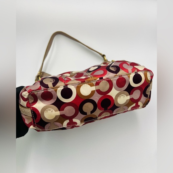 Coach Madison Op Art Sateen Maggie Mini Shoulder Bag - Picture 5 of 8